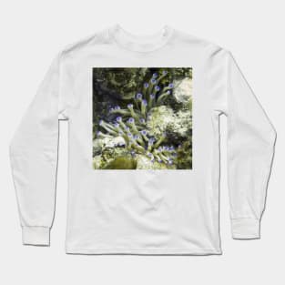 Purple Tipped Giant White Sea Anemone Long Sleeve T-Shirt